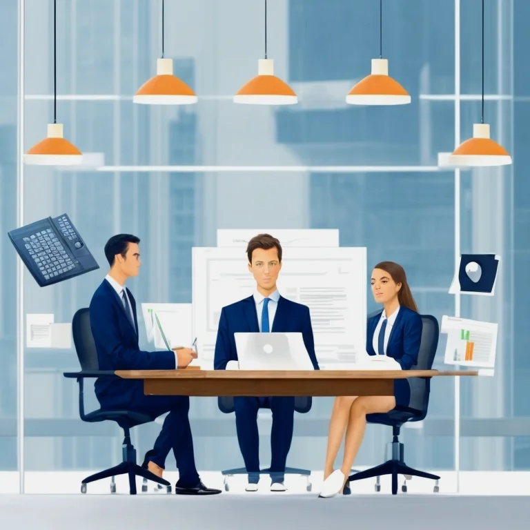 IT企業の法律相談風景